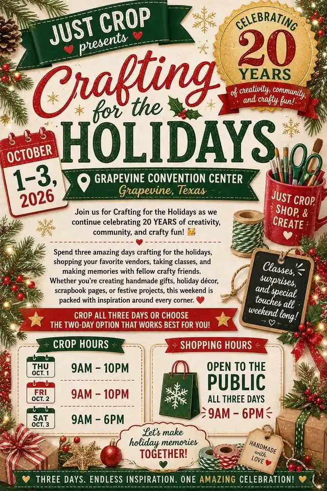Just Crop: Crafting for the Holidays