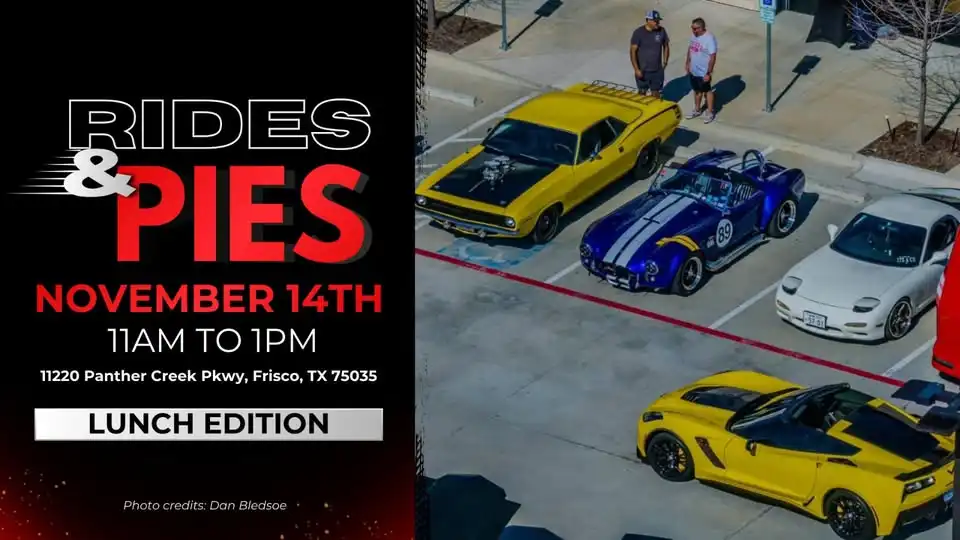 Rides & Pies - November 2026