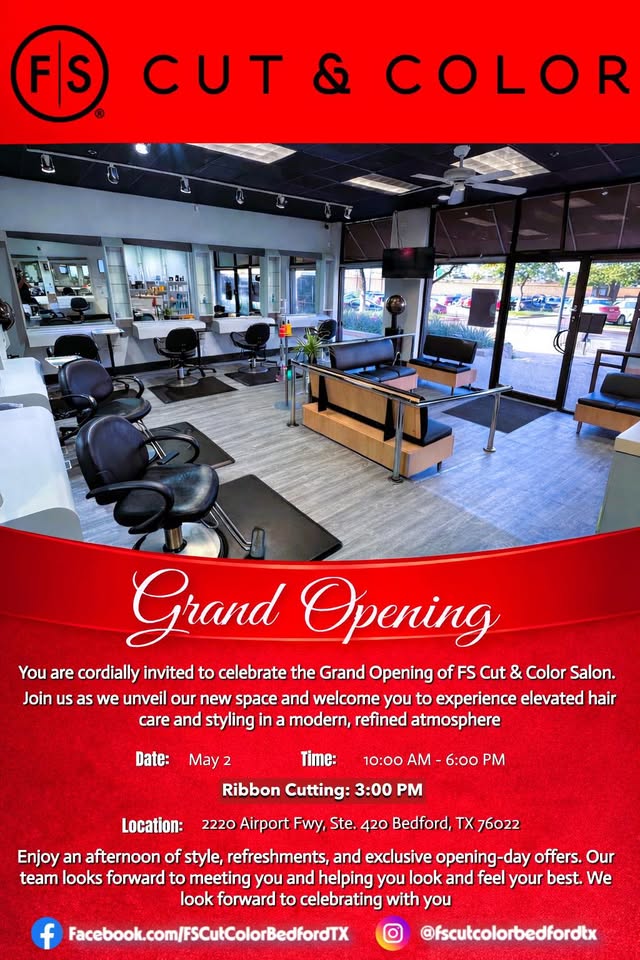 Grand opening FS Salon Bedford Tx