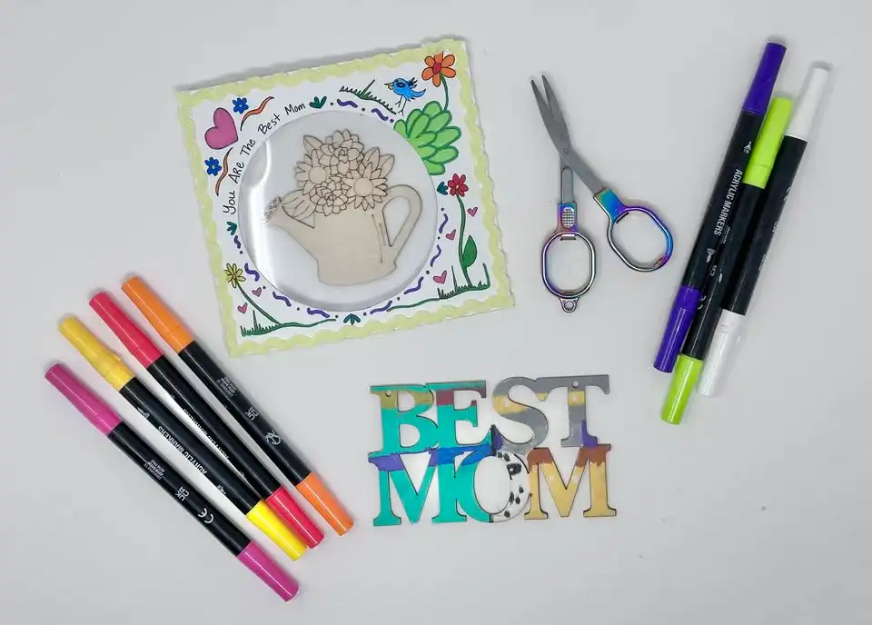Mesquite Makers | "Mother's Day" Cards + Food Coloring