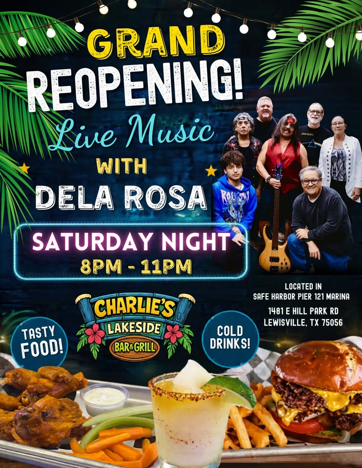 Dela Rosa at Charlie's Grand Opening
