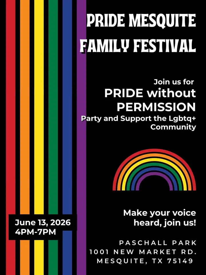 Pride Mesquite Family Festival