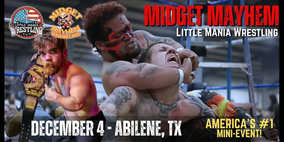 Keller, Texas "Midget Mayhem / Little Mania" Mini-Wrestling Event