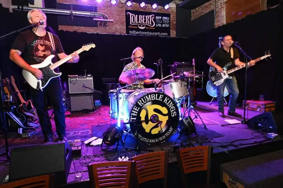 The Rumble Kings live at Tolbert's and Celebration of Greg Bell!!
