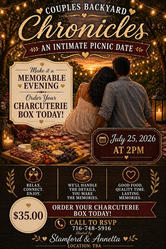 Couples Backyard Chronicles Intimate Picnic Date