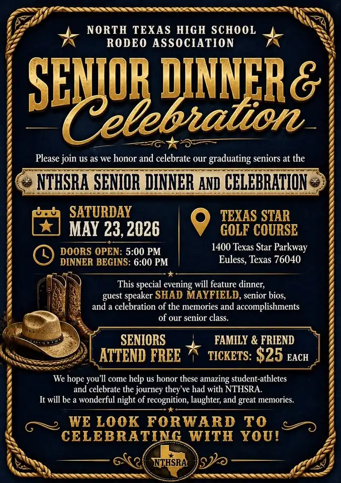NTHSRA 2026 senior dinner