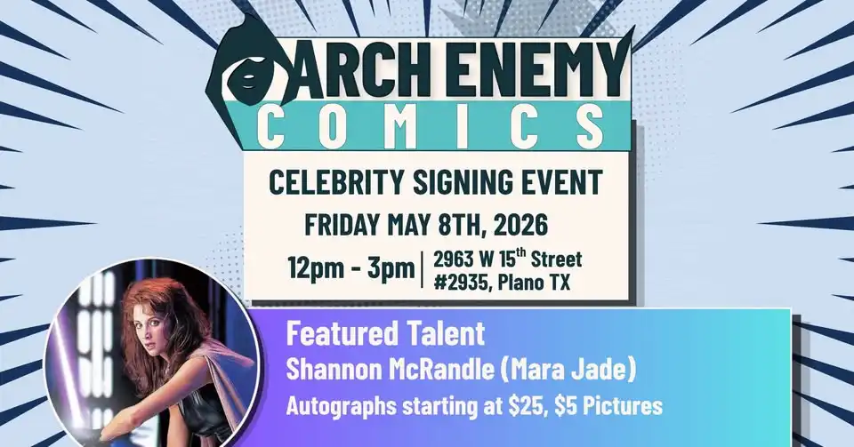 Arch Enemy Comics - Autographs by Shannon McRandle
