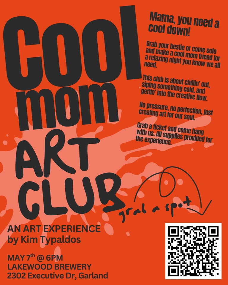 Cool Mom Art Club at Lakewood Brewing!