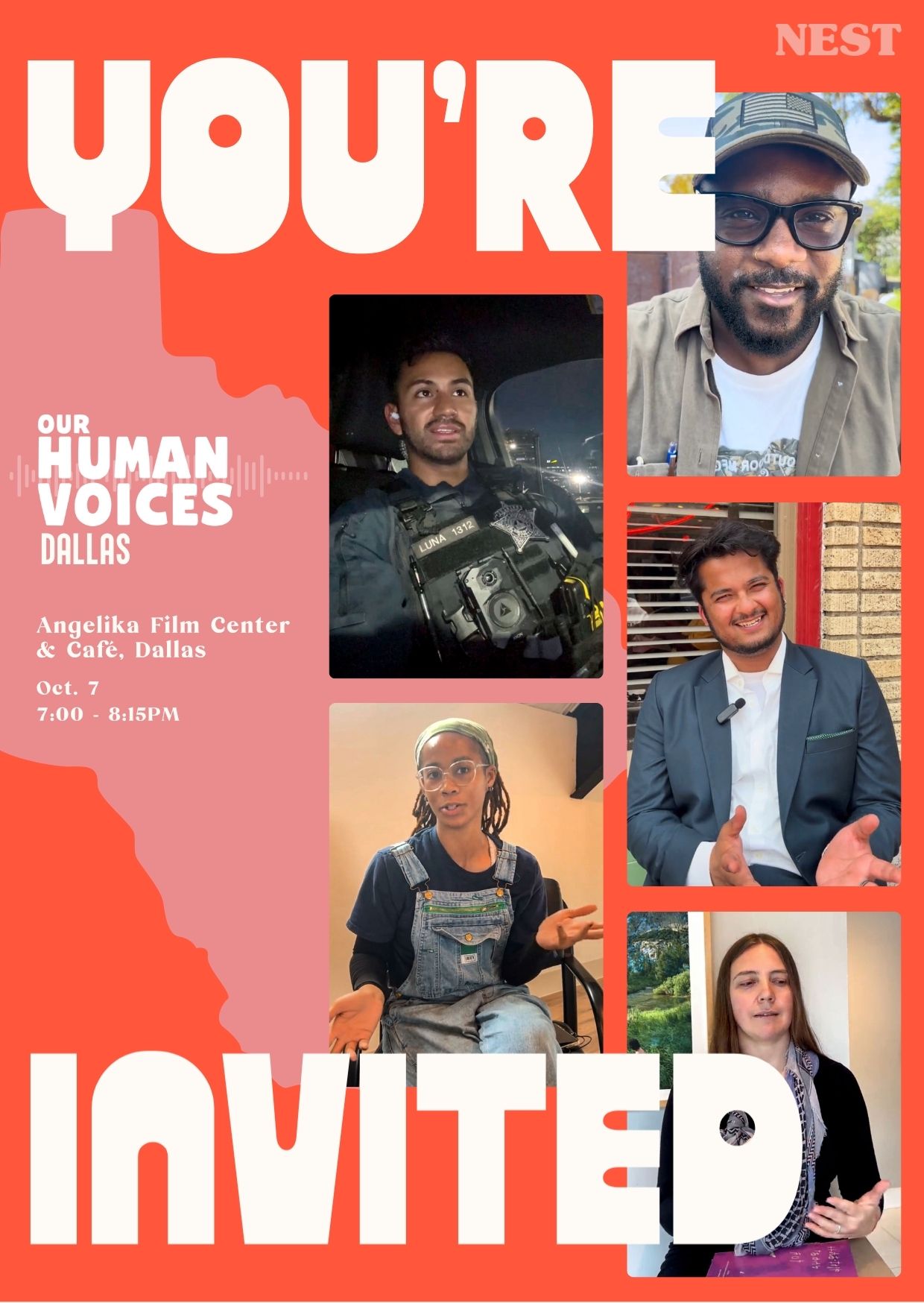 Our Human Voices: Dallas Launch