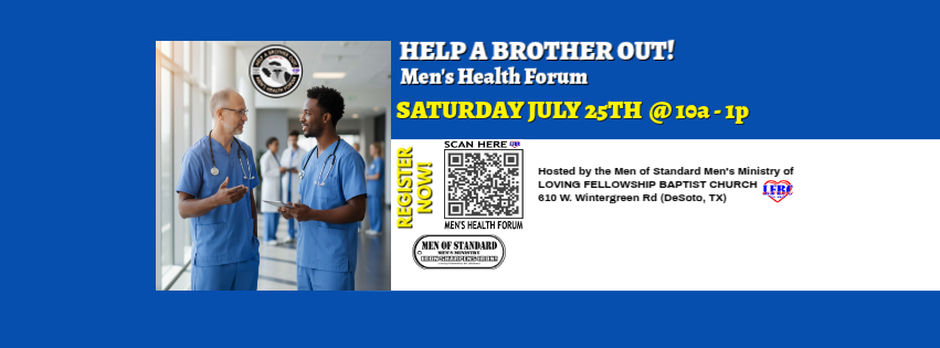 Help A Brother Out! Health Forum