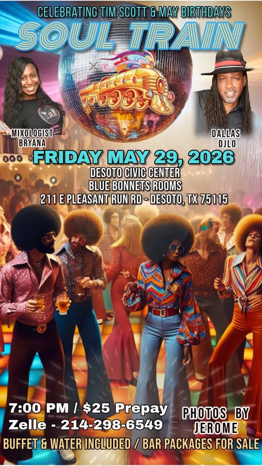 SOUL TRAIN TIM & MAY Birthdays Celebration with Swing Therapy