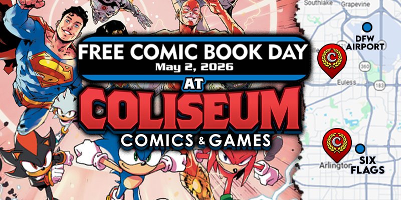 Free Comic Book Day at Coliseum!