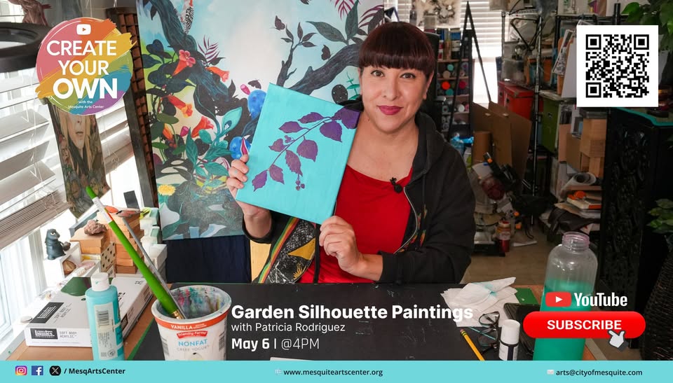 Create Your Own "Garden Silhouette Painting with Patricia Rodriguez"
