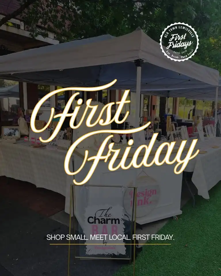 May First Friday in Old Town Lewisville