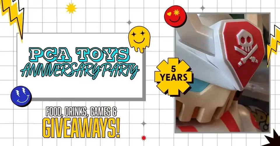 PCA Toys 5 Years Strong Celebration!!