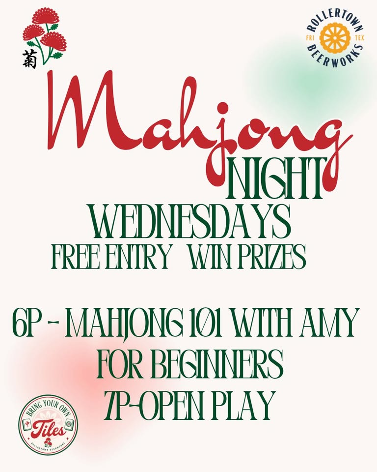 Mahjong Night at Rollertown