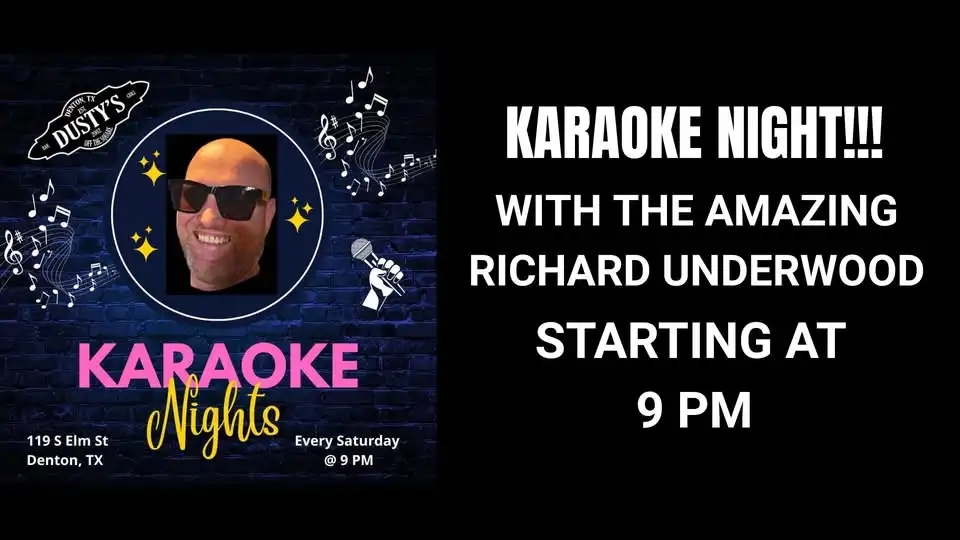 Karaoke! Every Saturday Night!