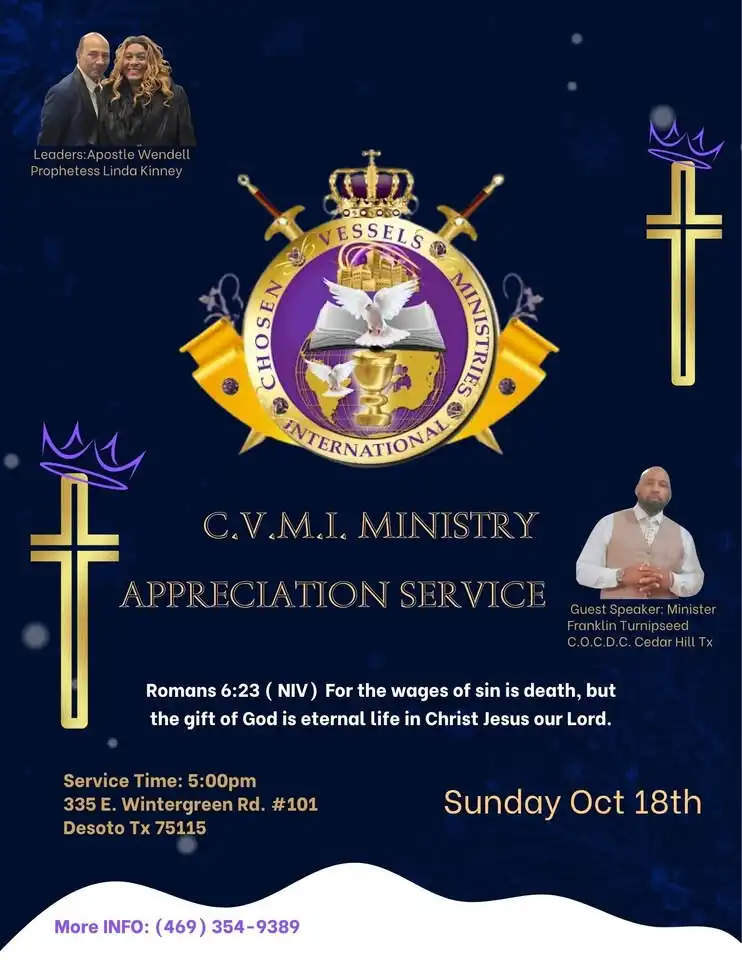 Ministry Appreciation Service