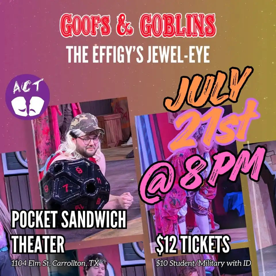 The ACT: Goof & Goblins... The Effigy's Jewel-Eye