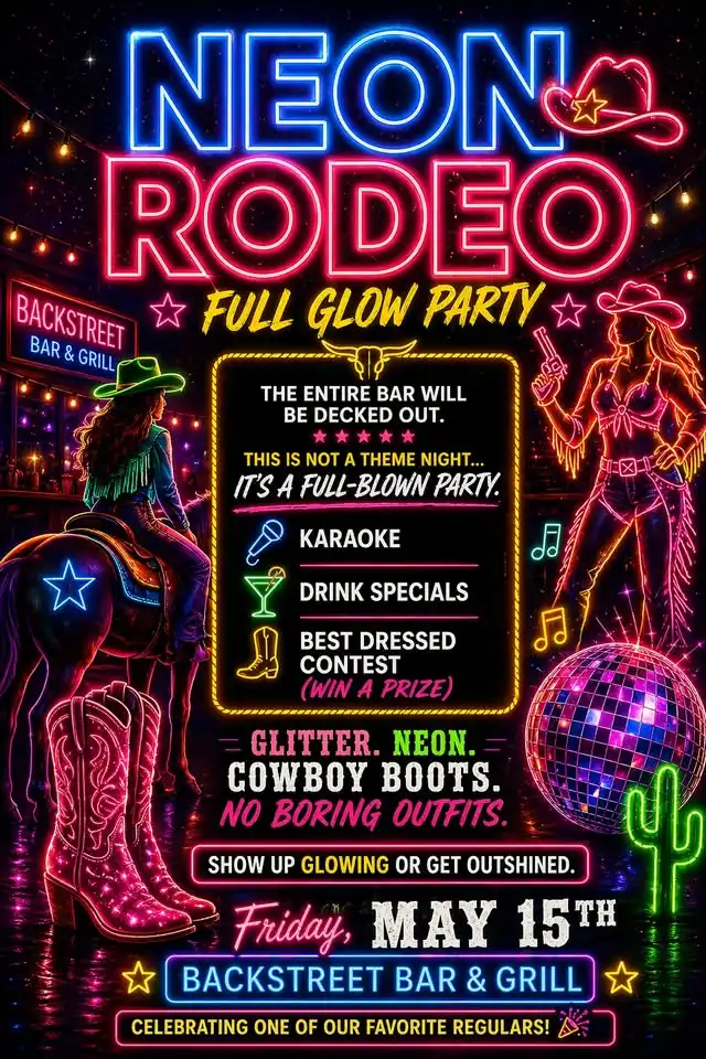 Neon Rodeo Throwdown