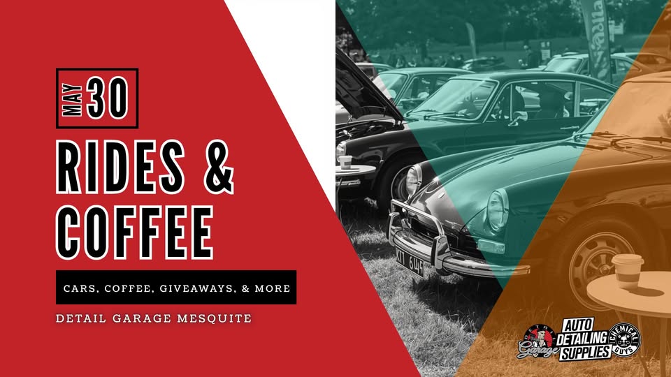 Rides & Coffee at Detail Garage Mesquite