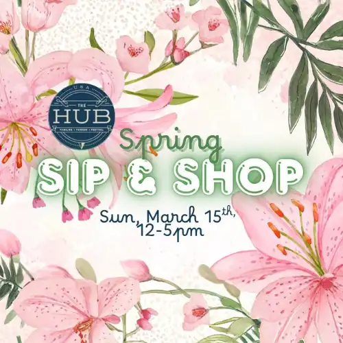 The HUB Spring Sip & Shop