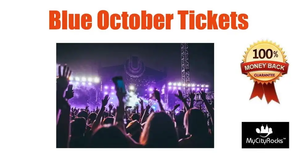Blue October Tickets Irving TX The Pavilion at Toyota Music Factory