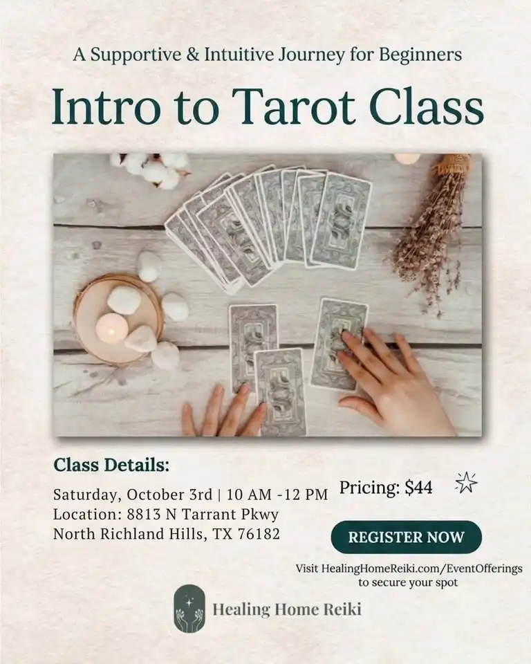 Intro to Tarot: A Supportive & Intuitive Beginner Class