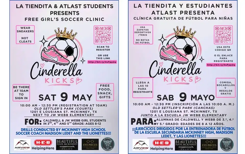 Girls Soccer Camp Presented by La Tiendita and AtLast Kids