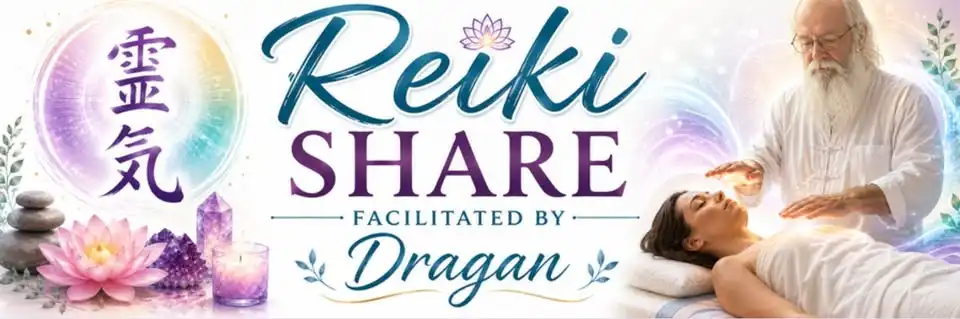 Reiki Share w/ Dragan. Minimum $5 Donation