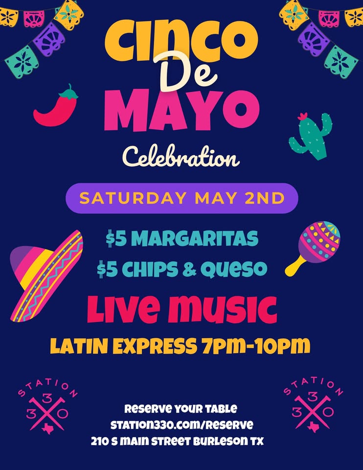 Celebrate Cinco de Mayo early with Latin Express at Station 330