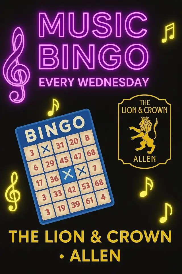 BINGO MUSIC NIGHT