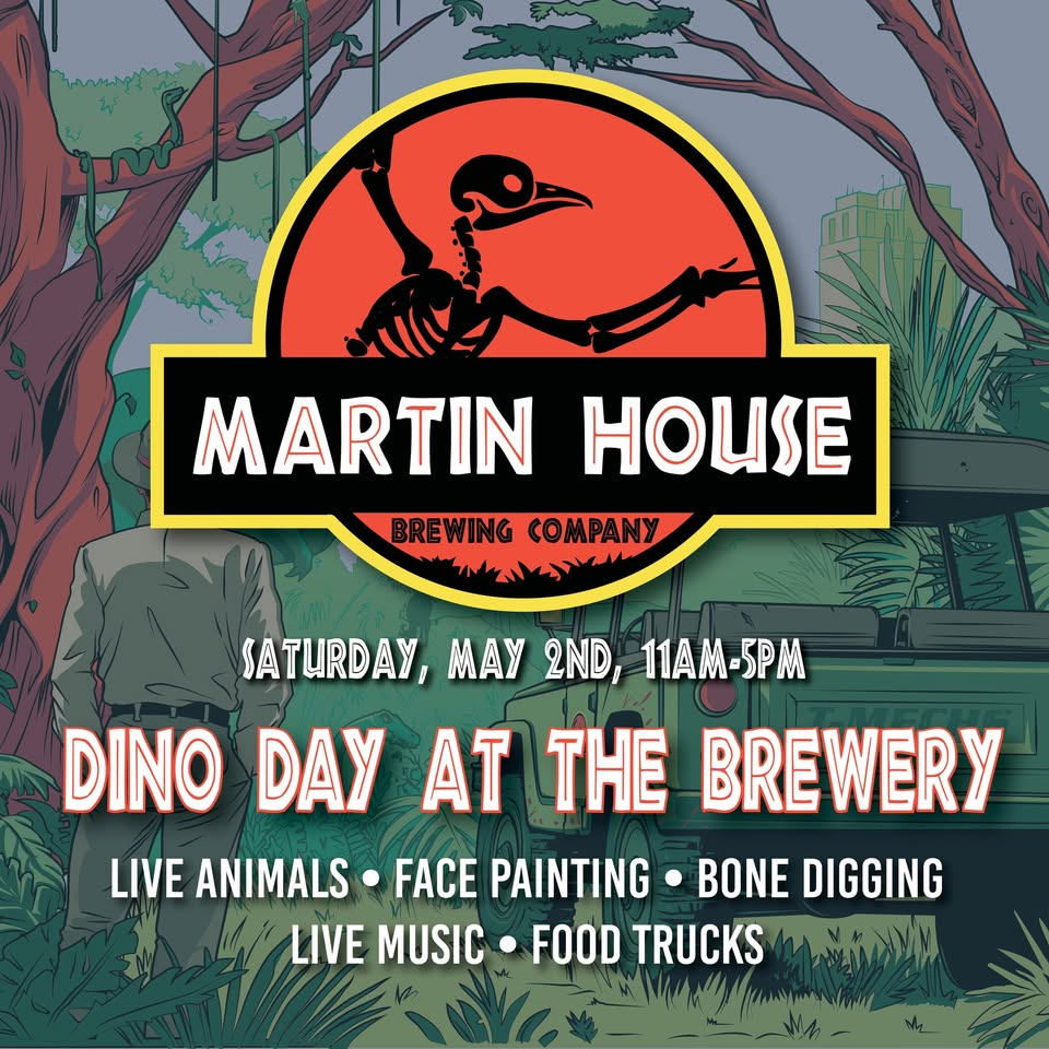 Dinosaur Party at Martin House Brewing