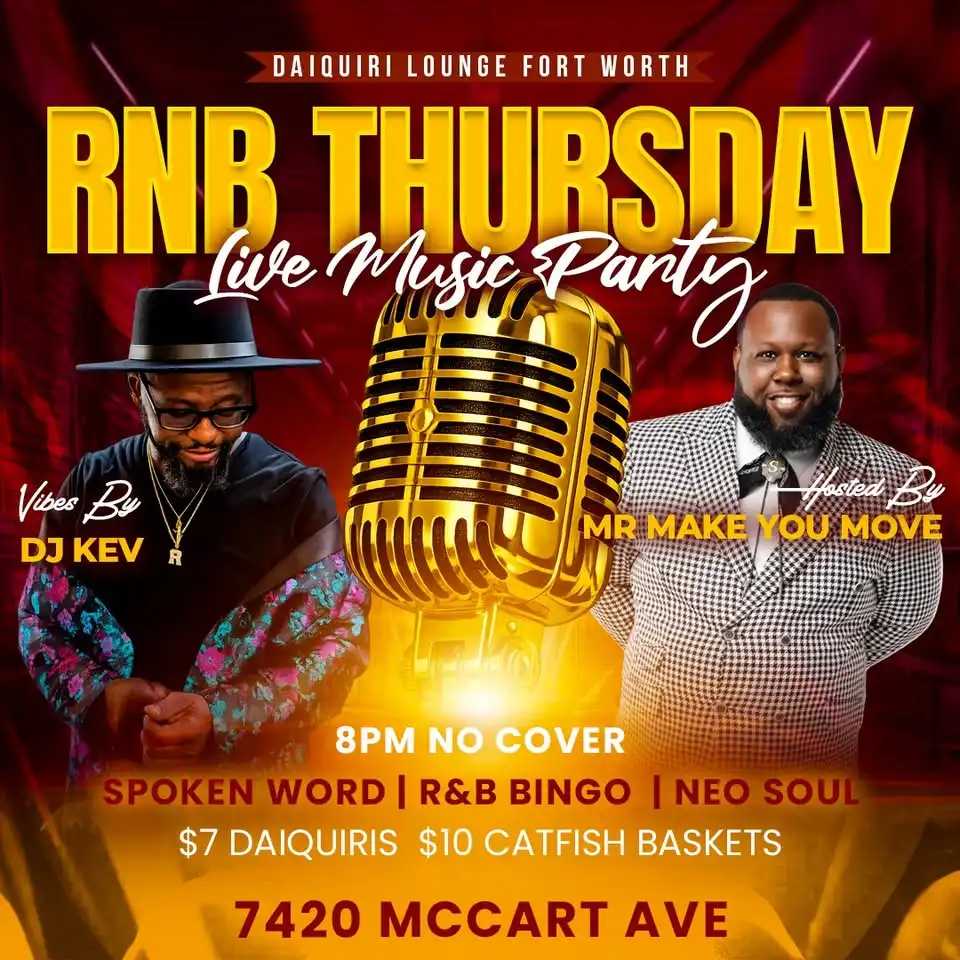RNB THURSDAY - LIVE MUSIC PARTY