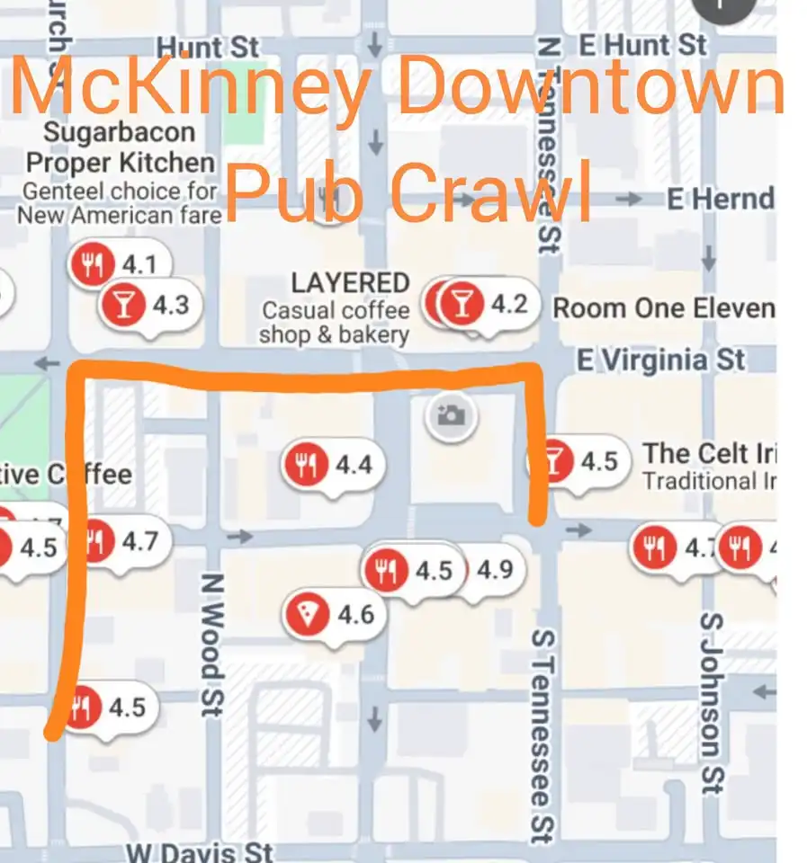 McKinney Downtown Pub Crawl