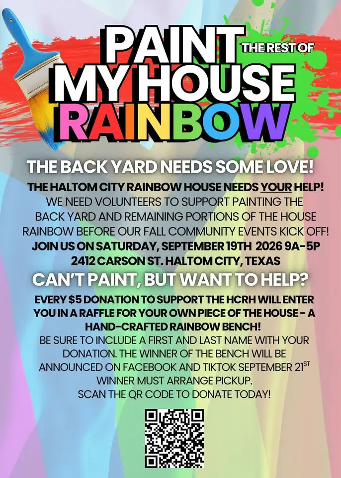 Paint (the rest of) My House Rainbow!