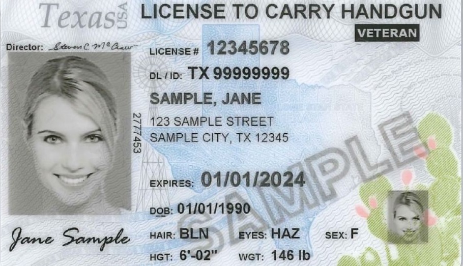 Texas License To Carry Class for June 6th, 2026, 9am - 4pm