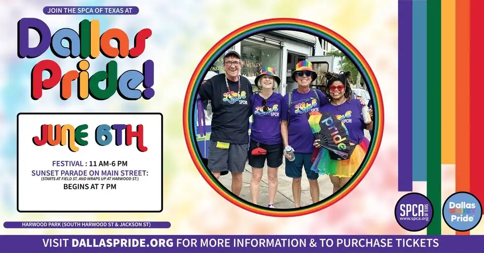 Mobile Adoptions at Dallas Pride Parade Festival