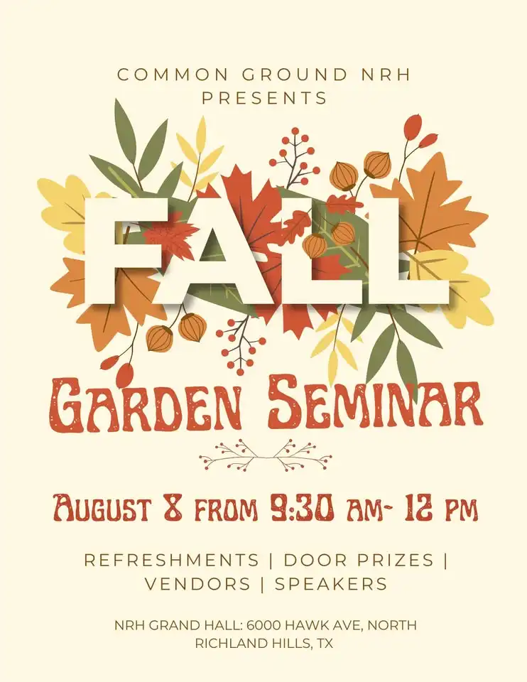 NRH Fall Gardening Seminar