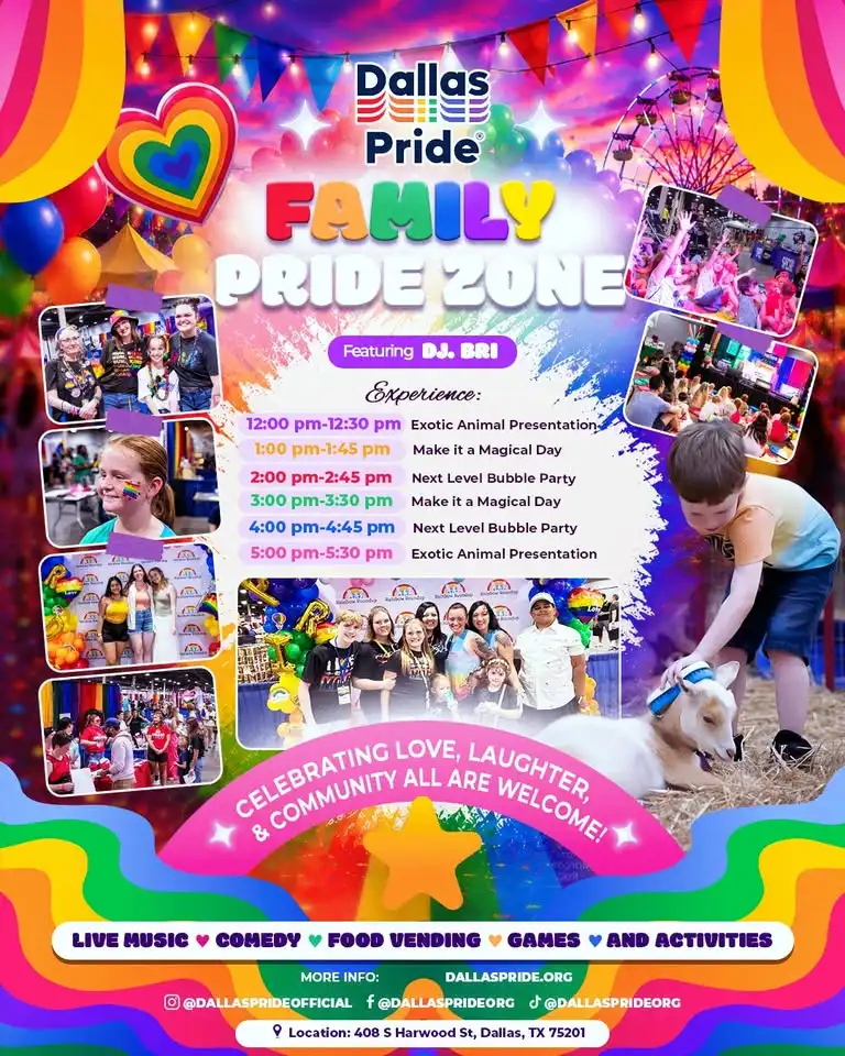 Dallas Family Pride Zone 2026!