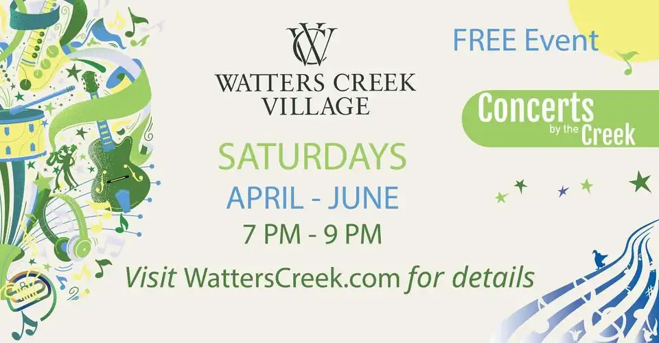 Concerts by the Creek - Spring Series
