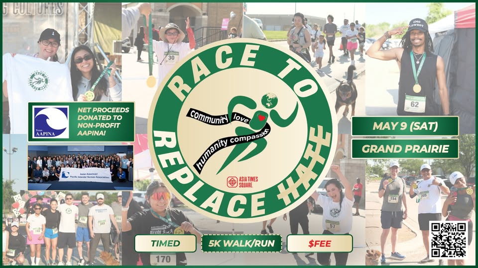3rd Annual 5K RACE TO REPLACE H̵A̵T̵E̵