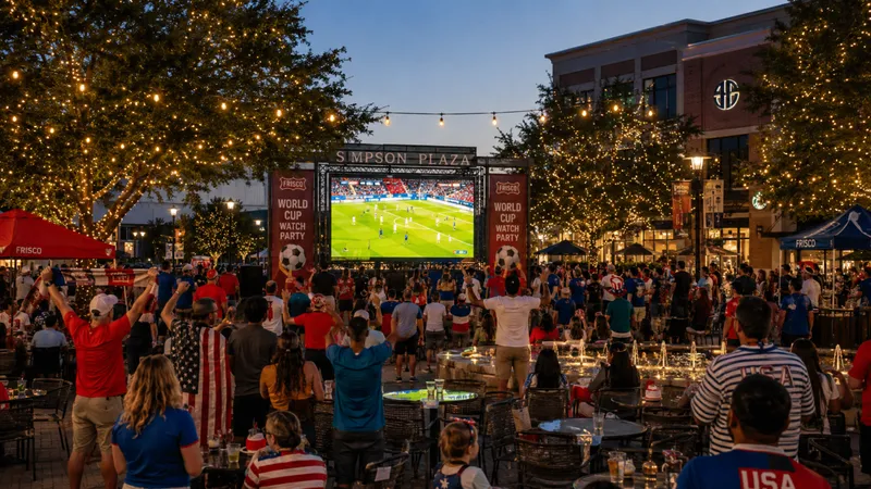 FC Dallas Soccer Celebration