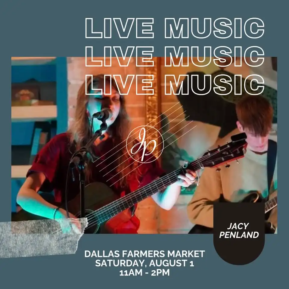Jacy Penland Live at The Dallas Farmers Market
