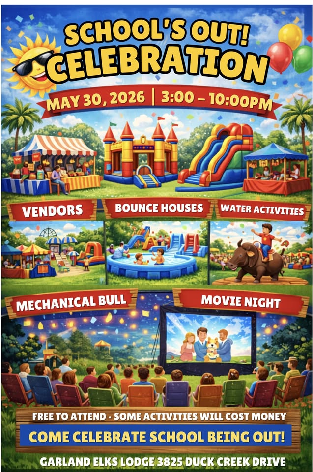 Schools out Community Bash