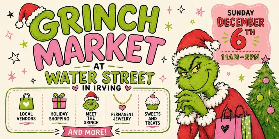 Grinch Vendor Market in Irving