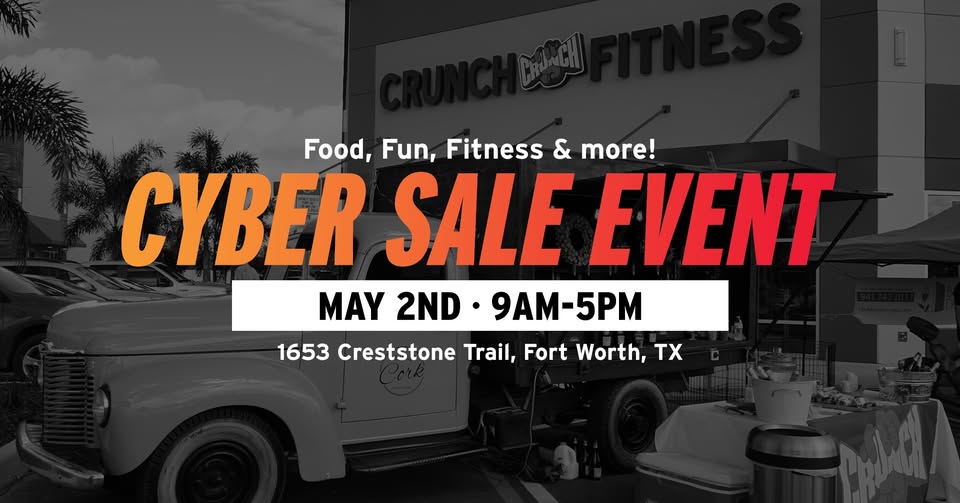 Crunch Saginaw Cyber Sale Event