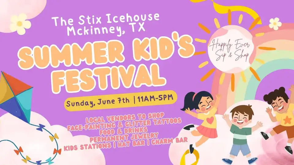 Mckinney Summer Kid's Festival + Market