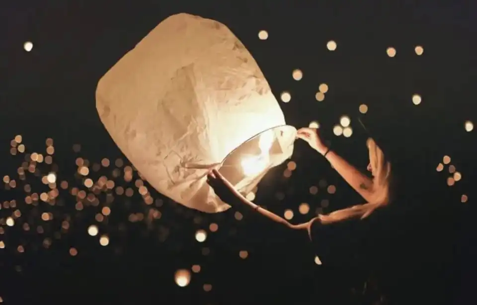 Dallas Sky Lantern Festival by Lights Over America
