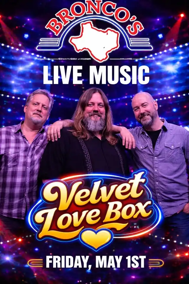 Velvet Love Box LIVE @ Broncos!